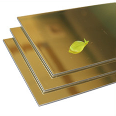 Mirror panel acp/Aluminium panel/aluminium panel ceiling with gold mirror